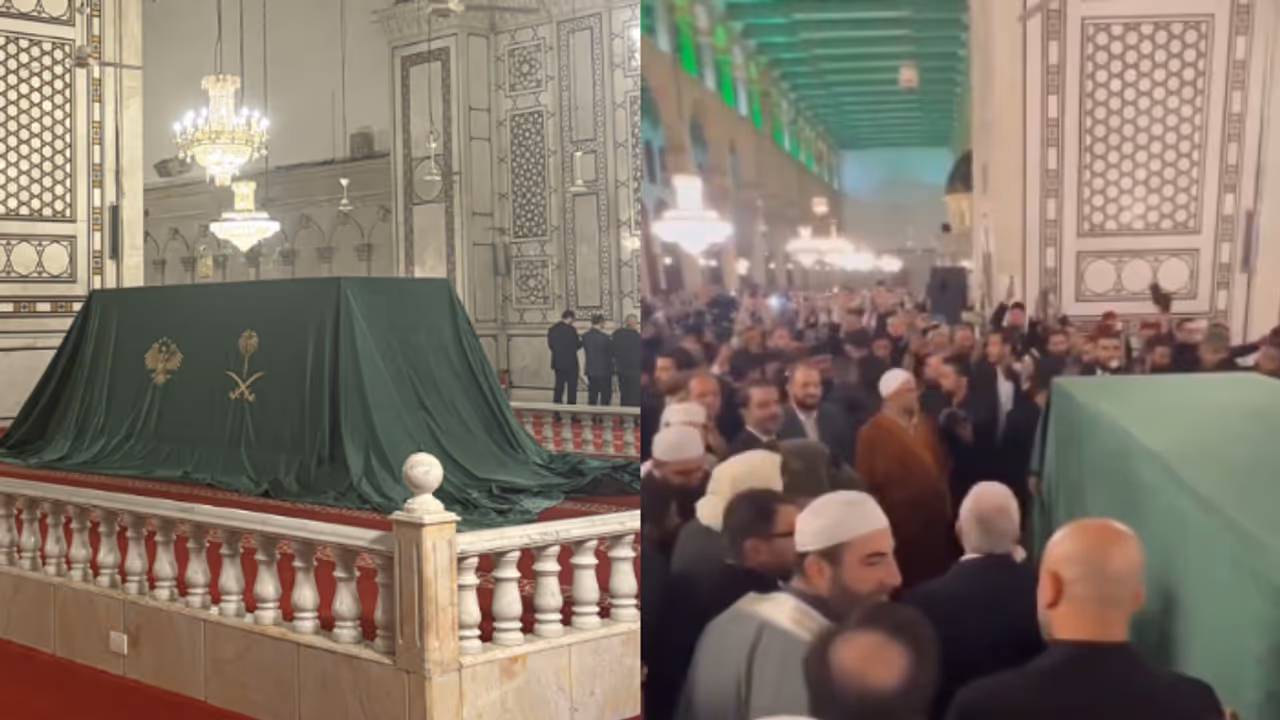  saudis gift to umayyad mosque