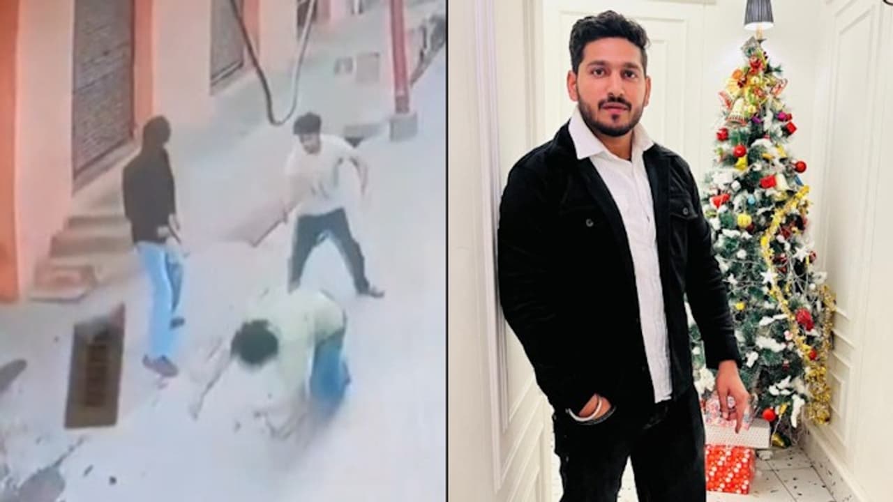 Greater Noida chilling murder on CCTV Greater Noida chilling murder on CCTV