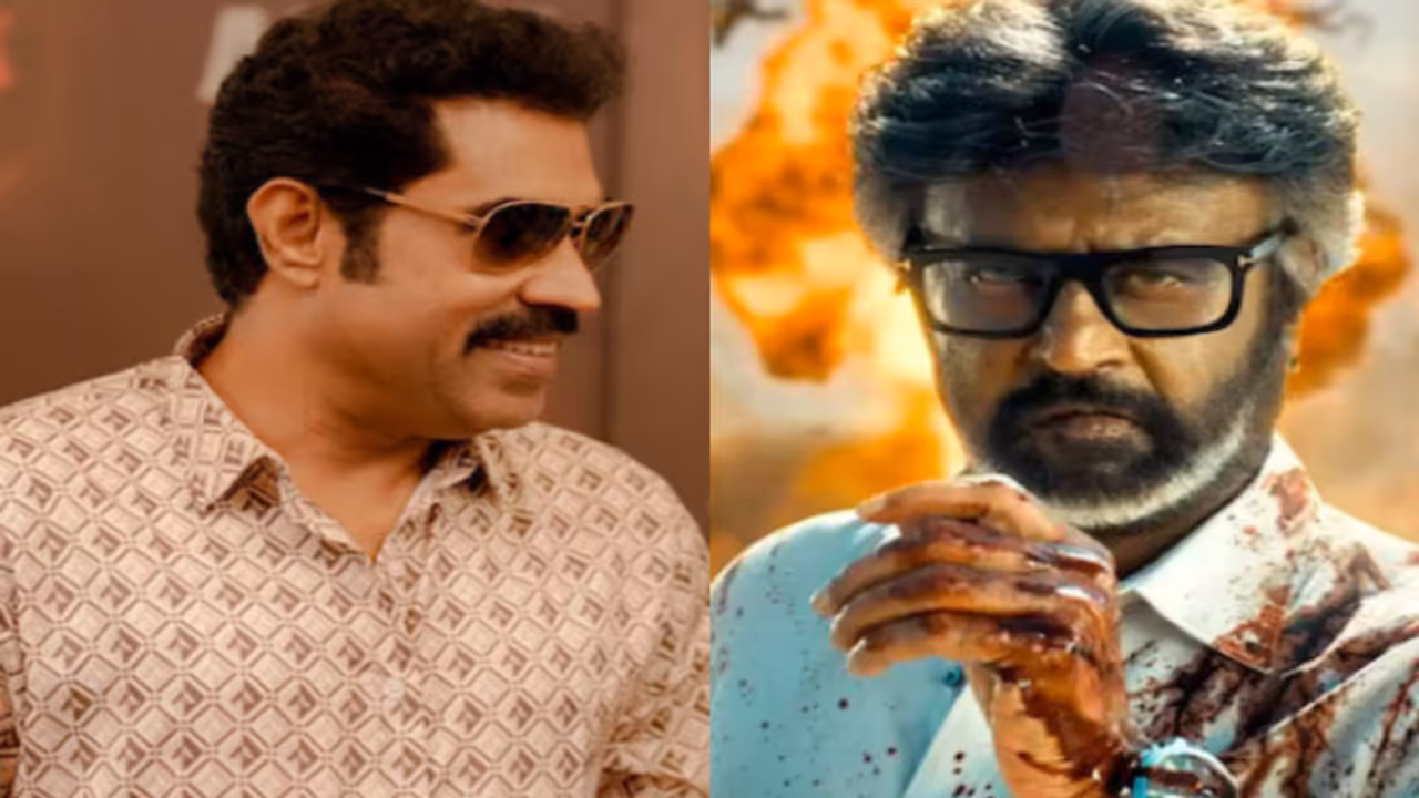 Suraj Venjaramoodui and Rajinikanth Suraj Venjaramoodui and Rajinikanth