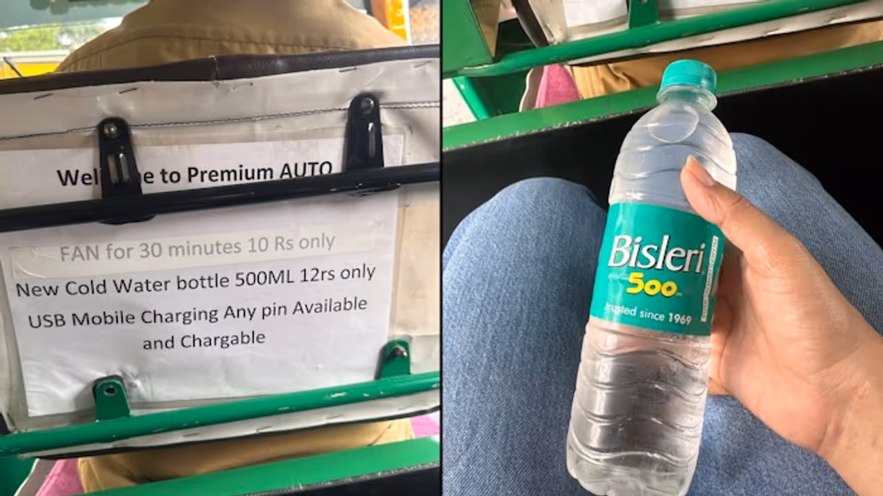 Viral Photo Shows Auto Charging for Fan, Water, Mobile Charging Viral Photo Shows Auto Charging for Fan, Water, Mobile Charging