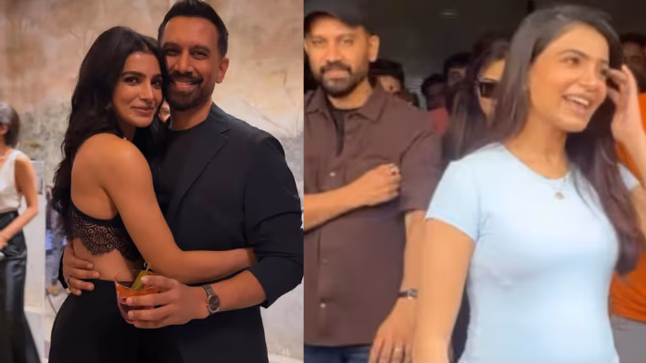 Samantha Ruth Prabhu, Raj Nidimoru Expecting First Child? VIRAL Video Sparks Speculations | WATCH Samantha Ruth Prabhu, Raj Nidimoru Expecting First Child? VIRAL Video Sparks Speculations | WATCH
