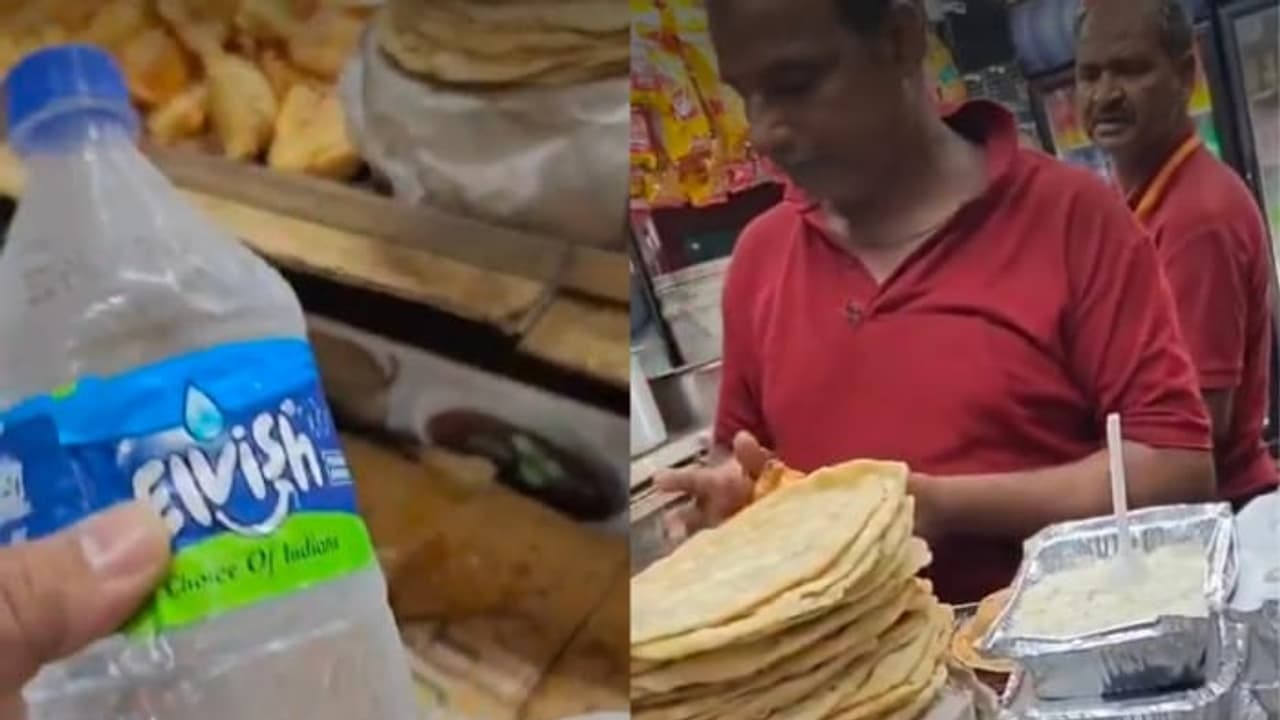 Caught On Cam: Man Exposes Alleged Fake Bottled Water At UP Railway Station; Railways Responds (WATCH) Caught On Cam: Man Exposes Alleged Fake Bottled Water At UP Railway Station; Railways Responds (WATCH)