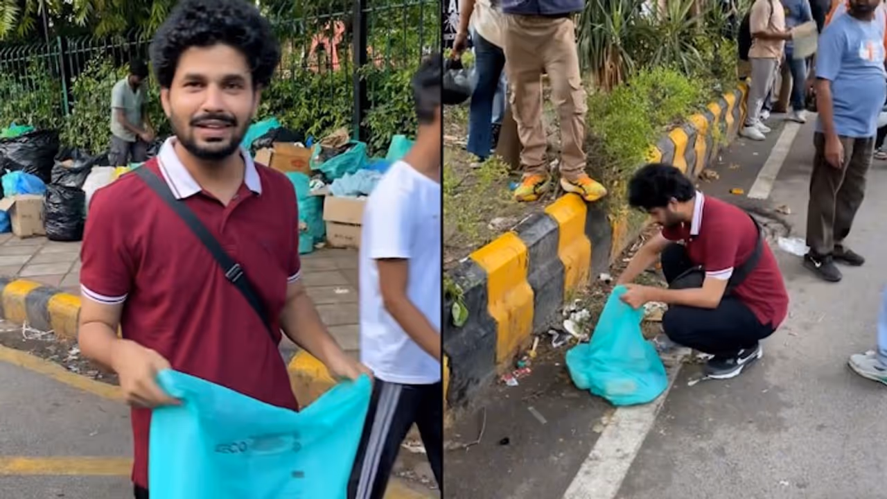 WATCH: Protesters Pick Up Every Piece of Trash Before Leaving, Viral Video Wins Hearts WATCH: Protesters Pick Up Every Piece of Trash Before Leaving, Viral Video Wins Hearts