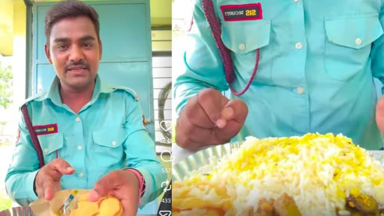 'Rs 10 Mein Full Lunch!': Security Guard's Company Meal Goes Viral, Packaging Sparks Debate (WATCH Video) 'Rs 10 Mein Full Lunch!': Security Guard's Company Meal Goes Viral, Packaging Sparks Debate (WATCH Video)