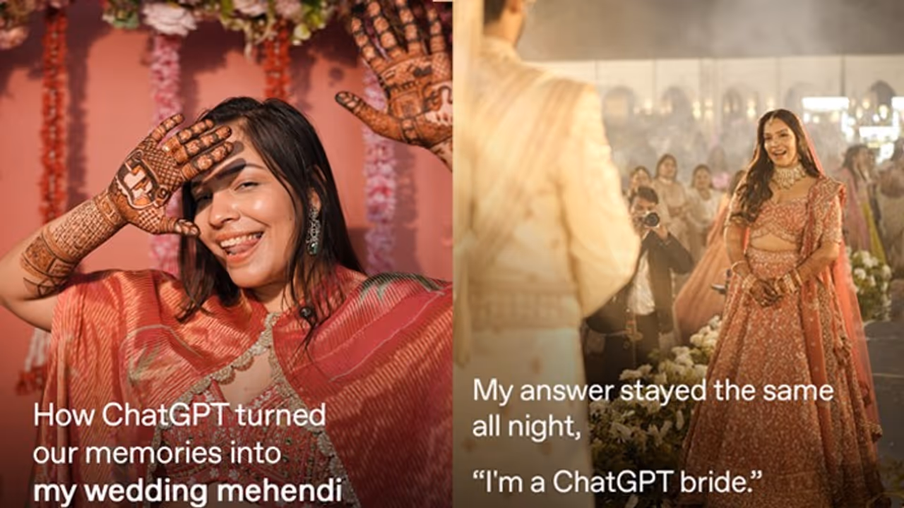 Viral Instagram Story | When AI Joins the Wedding: Mumbai Bride's ChatGPT Mehendi Design Wins Hearts Viral Instagram Story | When AI Joins the Wedding: Mumbai Bride's ChatGPT Mehendi Design Wins Hearts