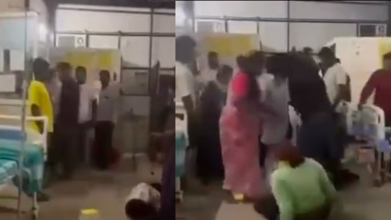 Watch: Families Resume Fight Over Chicken Inside Karnataka Government Hospital, Video Goes Viral Watch: Families Resume Fight Over Chicken Inside Karnataka Government Hospital, Video Goes Viral