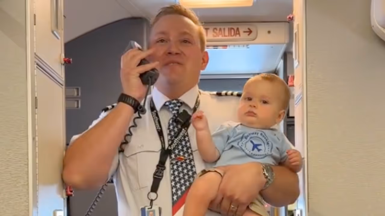 7 Month Old Baby Takes 29 Flights, Goes Viral After Pilot Parents’ Heartwarming Welcome WATCH 7 Month Old Baby Takes 29 Flights, Goes Viral After Pilot Parents’ Heartwarming Welcome WATCH