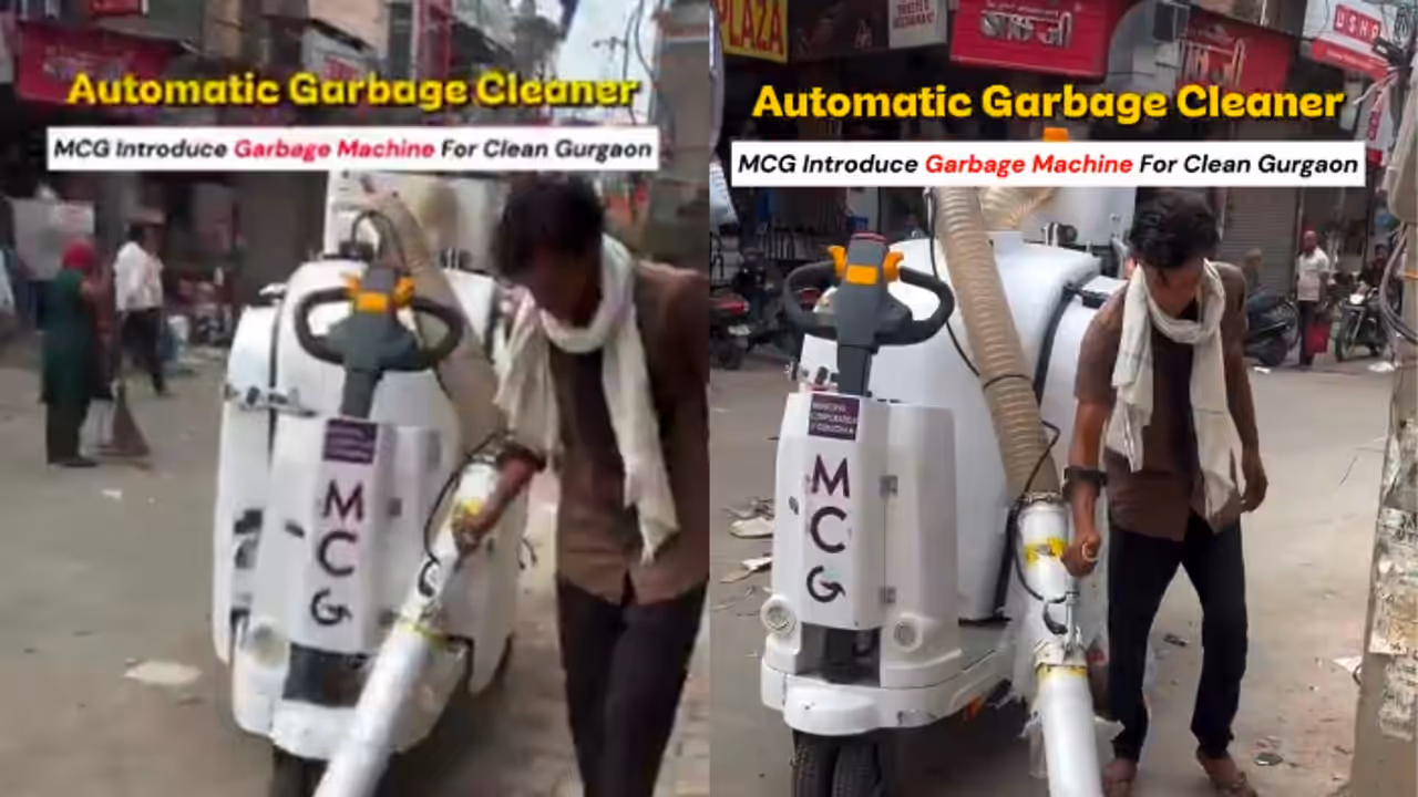 Gurugram’s ‘Automatic’ Garbage Machine Goes Viral, Sparks Debate On Social Media (WATCH) Gurugram’s ‘Automatic’ Garbage Machine Goes Viral, Sparks Debate On Social Media (WATCH)