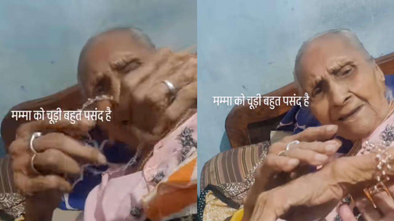 Ailing Old Mother Can’t Wear Glass Bangles, What Her Daughter Did Next Melts Hearts — VIRAL Ailing Old Mother Can’t Wear Glass Bangles, What Her Daughter Did Next Melts Hearts — VIRAL