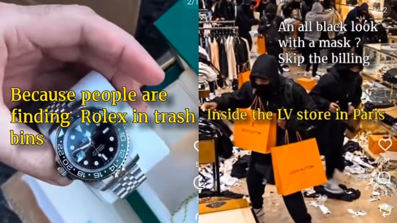 Rolex Watch Found Beside Trash Bin Amid France Looting, Video Goes Viral (WATCH) Rolex Watch Found Beside Trash Bin Amid France Looting, Video Goes Viral (WATCH)