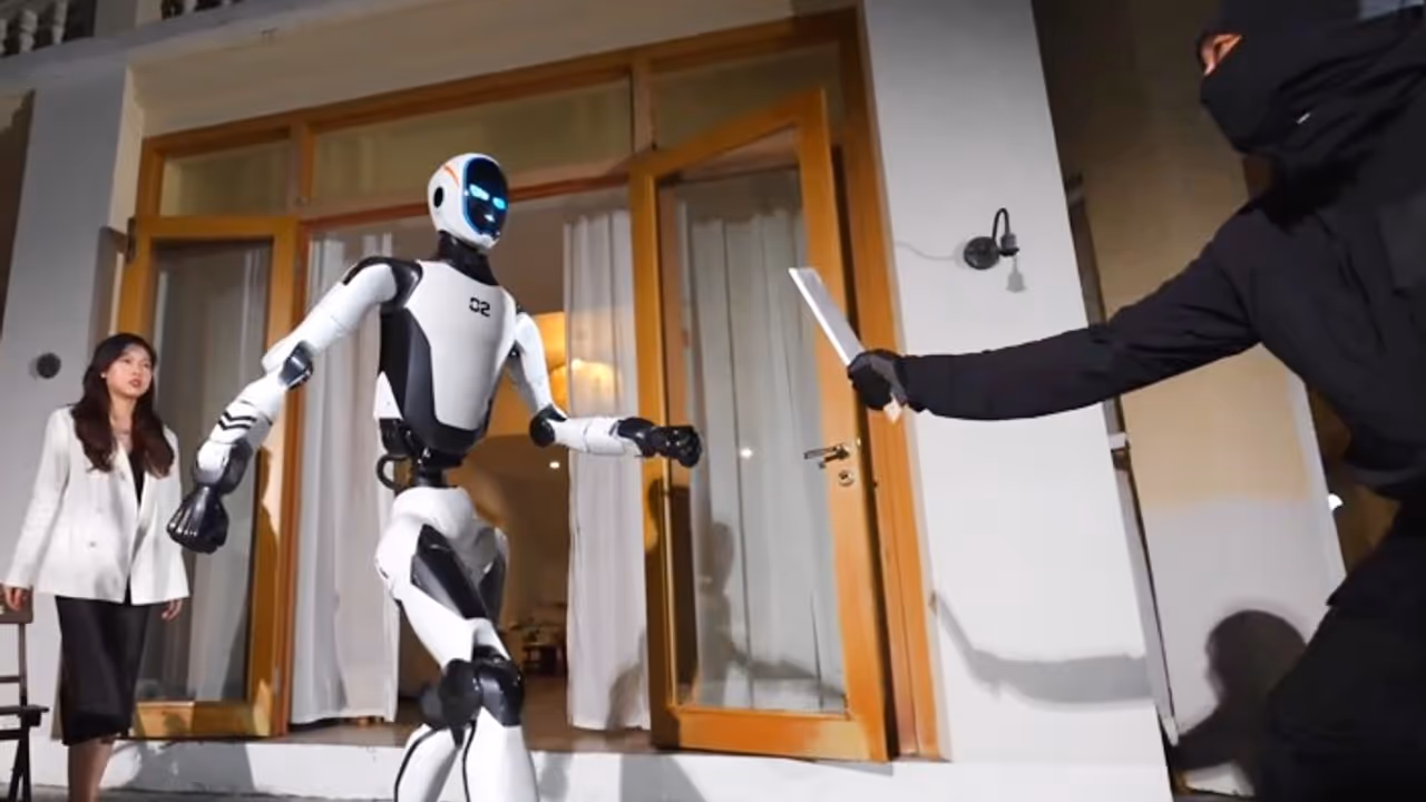 Unitree H2 X Humanoid Robot Can Do Kung Fu, Flip in the Air and Lift a Car | Watch Viral Video Unitree H2 X Humanoid Robot Can Do Kung Fu, Flip in the Air and Lift a Car | Watch Viral Video