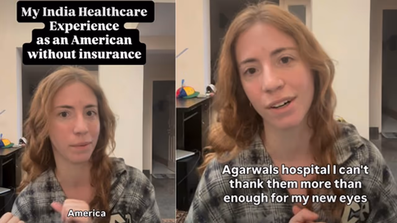 Bengaluru Hospital Visit Changes US Traveller's Life; Her Vision Story Goes Viral (WATCH) Bengaluru Hospital Visit Changes US Traveller's Life; Her Vision Story Goes Viral (WATCH)