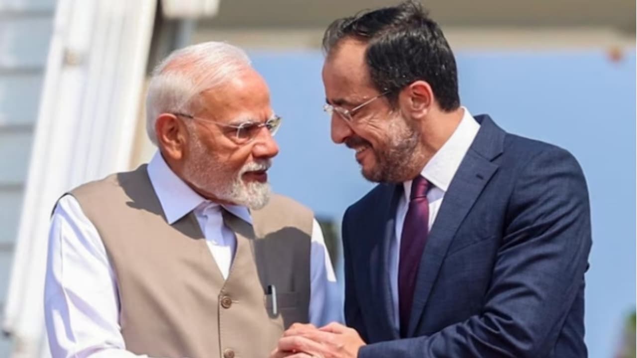 Modi in cyprus