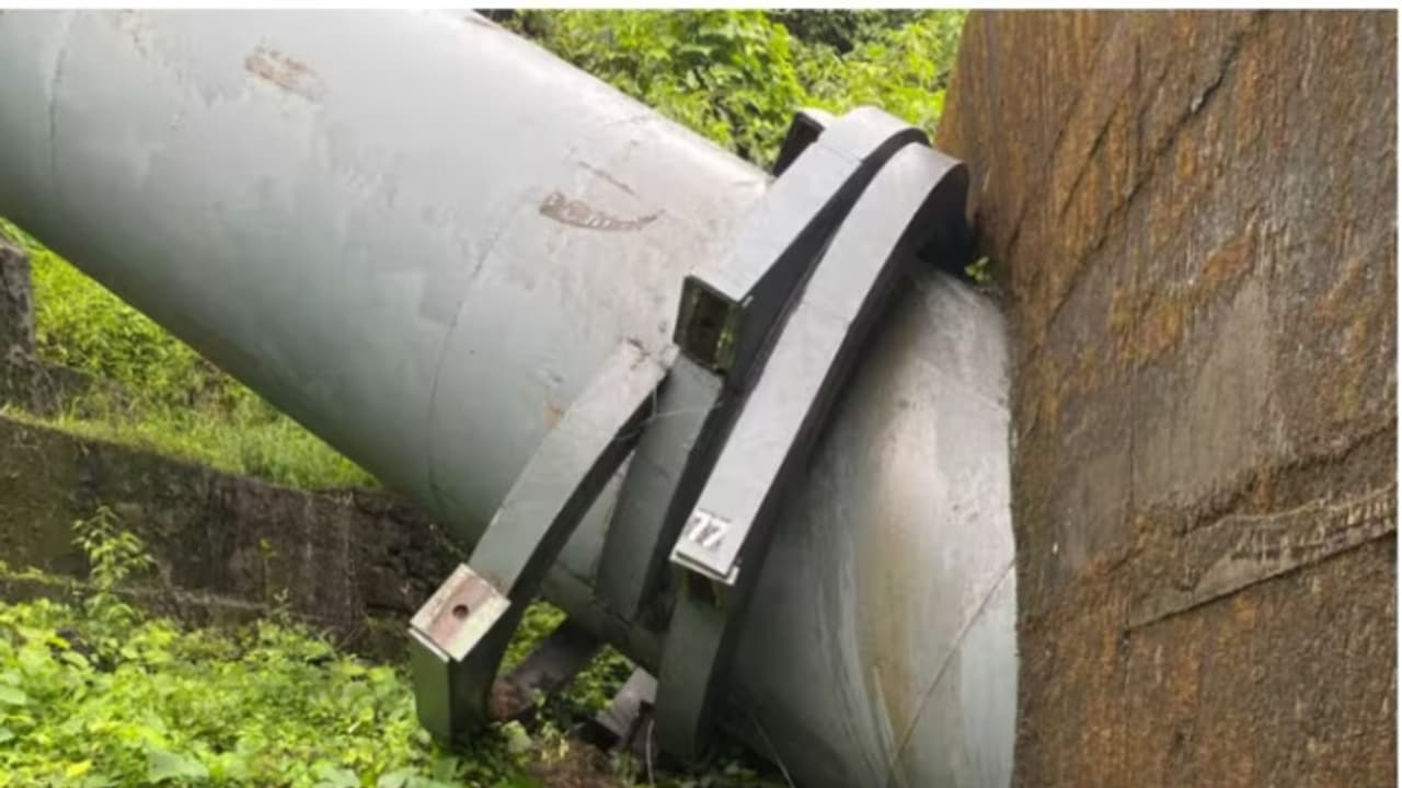 Kakkayam dam penstock Kakkayam dam penstock