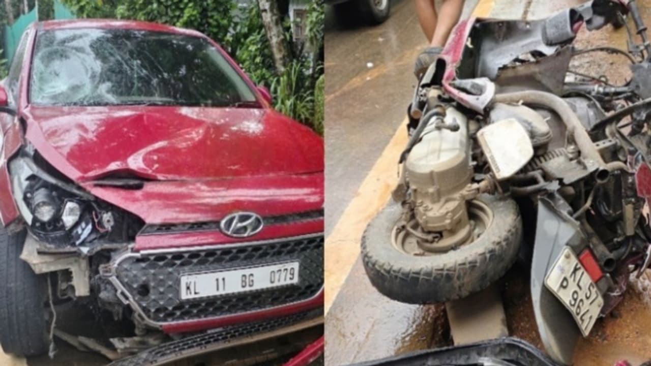 kozhikode bike car accident kozhikode bike car accident