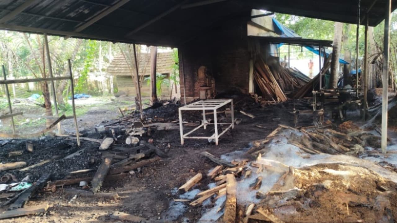 Cherthala fire Cherthala fire