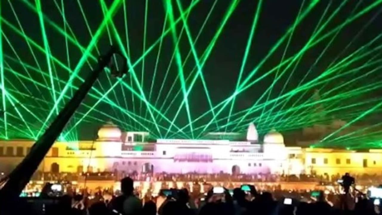 ayyodhya light sound show ayyodhya light sound show