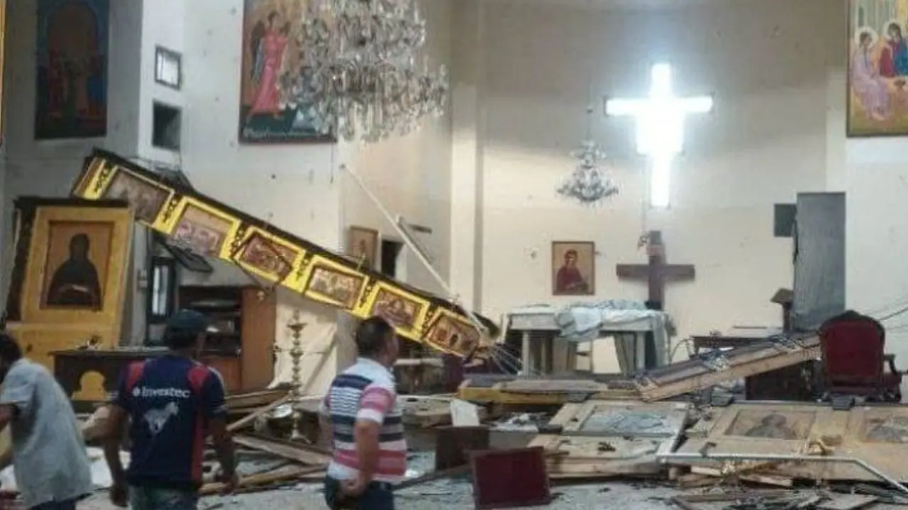 Syria church suicide attack Syria church suicide attack