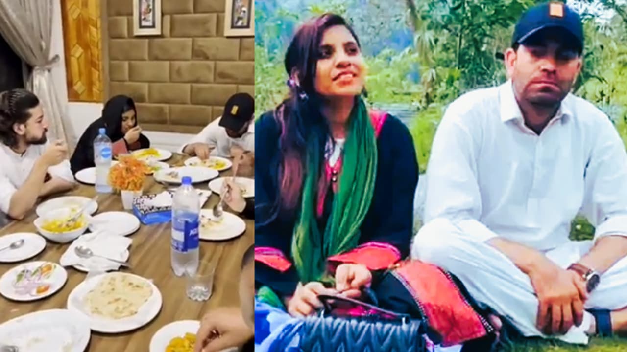 Anju Thomas and Pakistani Facebook friend Nasrullah Anju Thomas and Pakistani Facebook friend Nasrullah