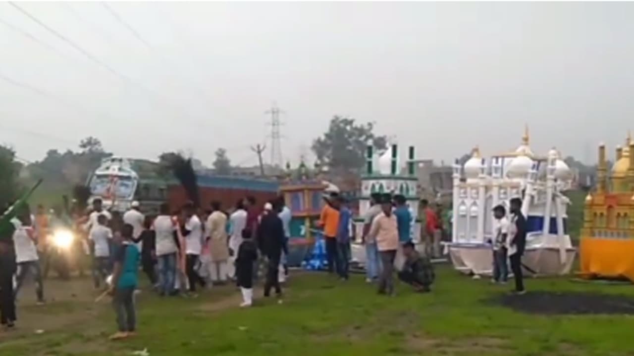 Horrific accident in Muharram procession in Bokaro