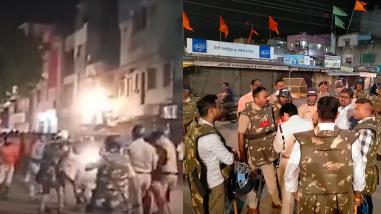 stones pelted on Kanwar Yatra in Khandwa stones pelted on Kanwar Yatra in Khandwa