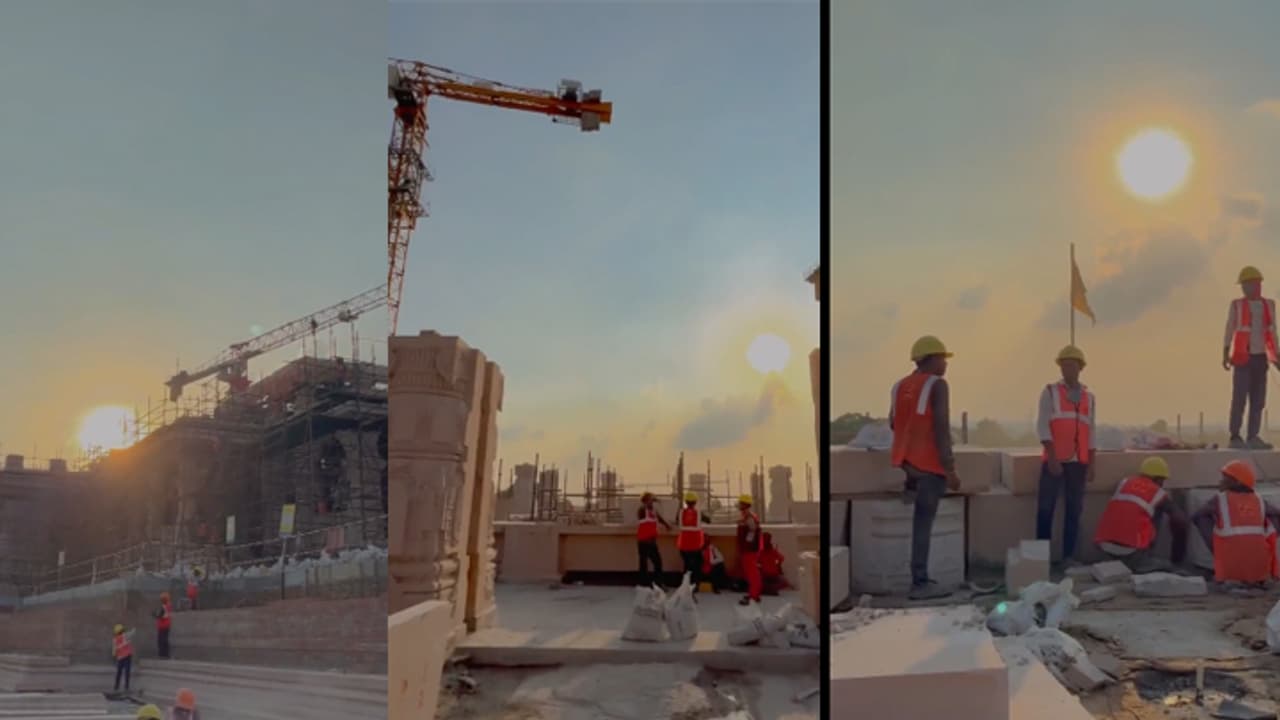  viral video Ayodhya Ram Mandir