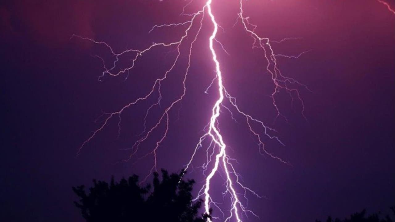 Lightning strike alert in up