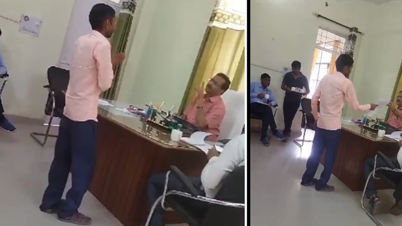 Lakhimpur Kheri Nighasan SDM Rajesh Kumar viral video Lakhimpur Kheri Nighasan SDM Rajesh Kumar viral video