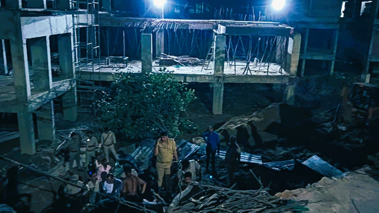 Lucknow building accident Lucknow building accident