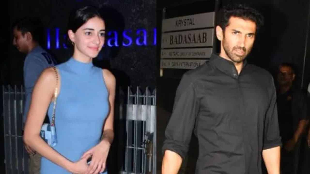 Actress Ananya Panday and Aditya Roy Kapur