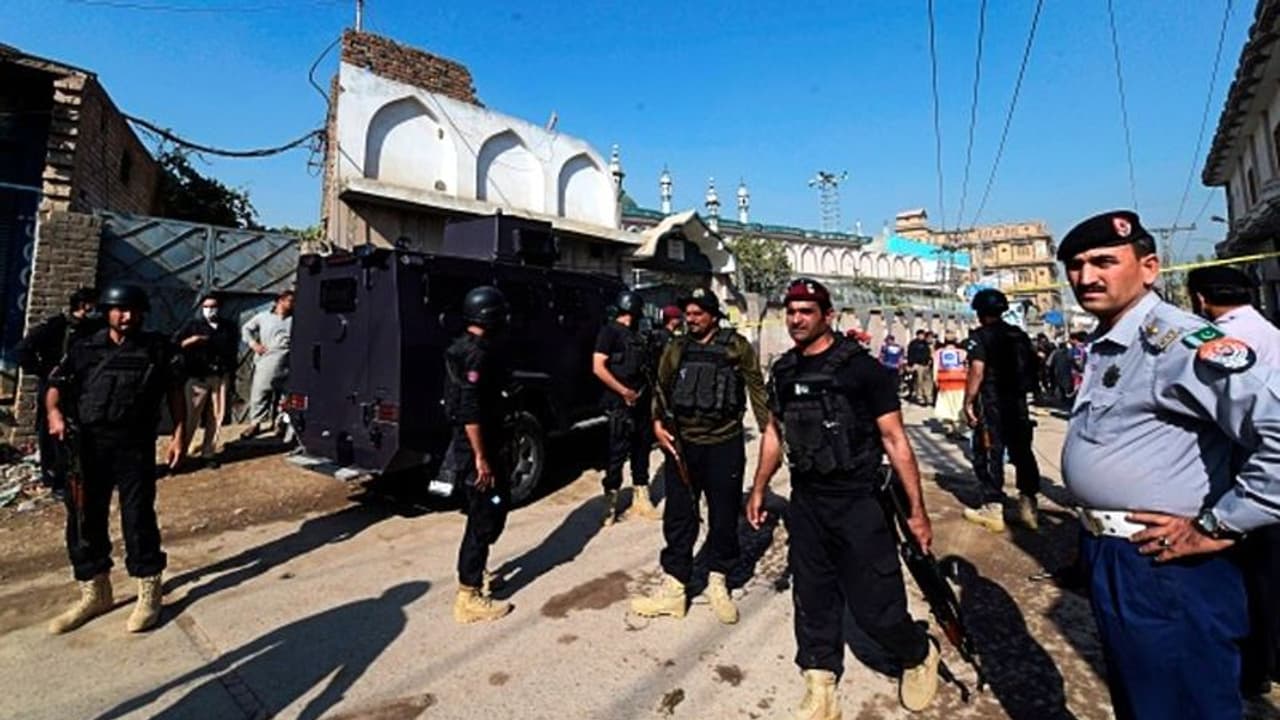 blast in a religious school in Peshawar on October 27,