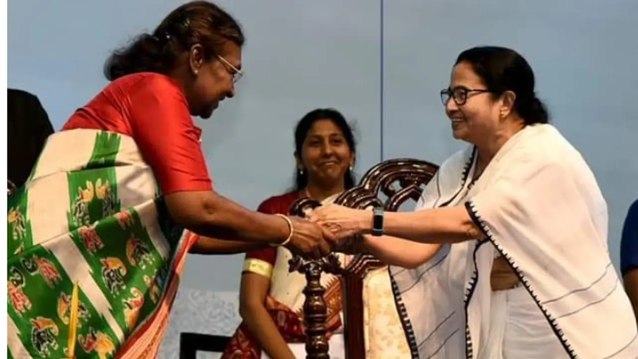 Droupadi Murmu Mamata Banerjee