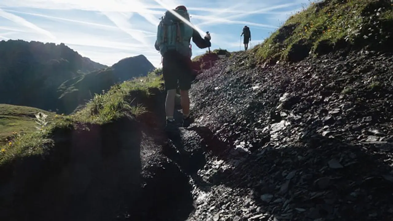 mountain trekking