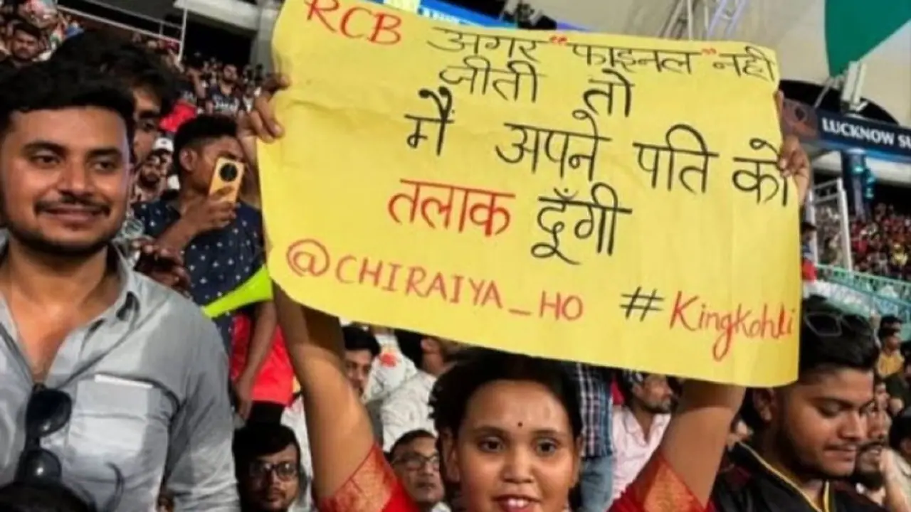 RCB Fans Viral poster RCB Fans Viral poster