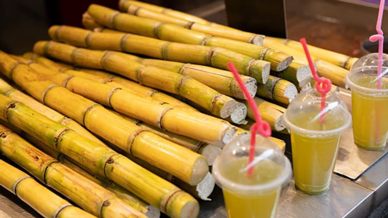 Sugarcane juice Sugarcane juice