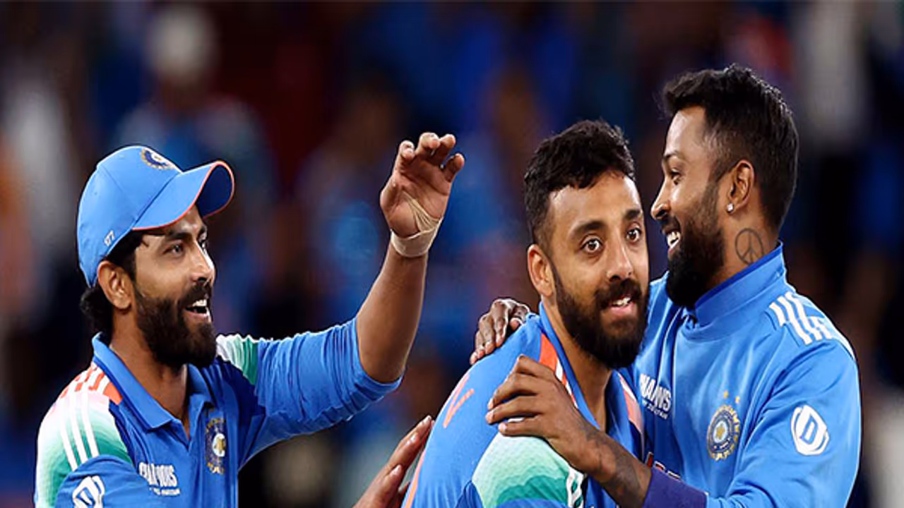 Ravindra Jadeja Varun Chakravarthy (M) and Hardik Pandya