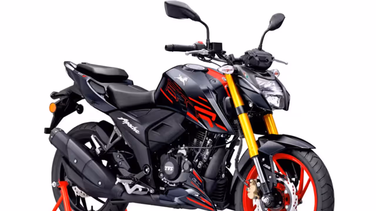 New TVS Apache RTR 200 4V