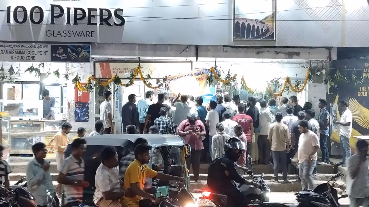 Telangana dasara liquor sales Telangana dasara liquor sales
