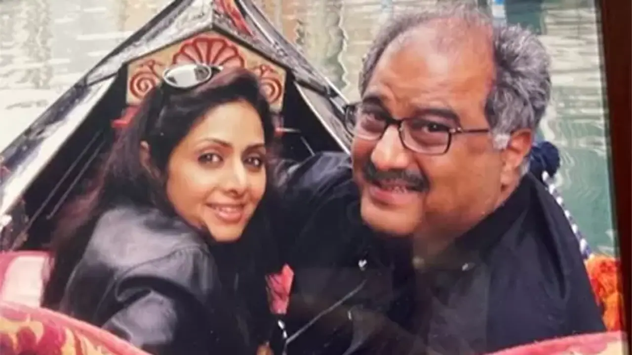 Boney Kapoor shares unseen photo with wife Sridevi Boney Kapoor shares unseen photo with wife Sridevi