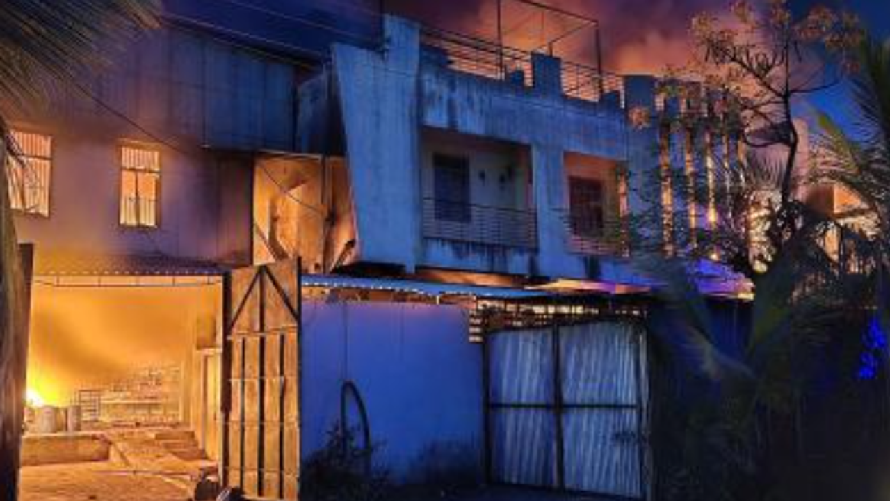 Solapur fire Solapur fire