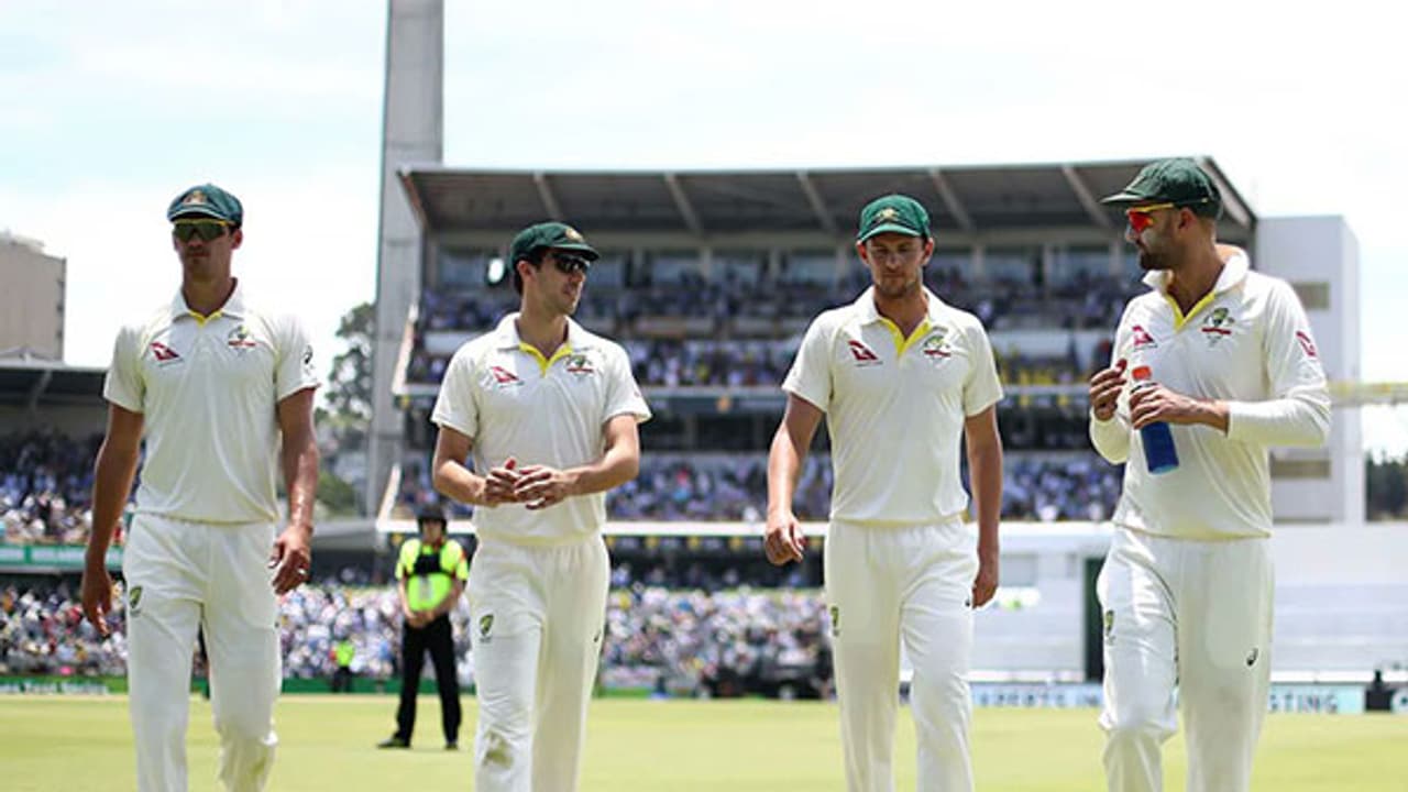 Mitchell Starc, Pat Cummins, Josh Hazlewood and Nathan Lyon. (Photo X)