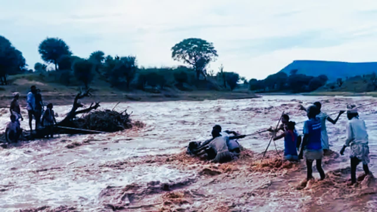 Unseasonal flood Rajasthan Unseasonal flood Rajasthan