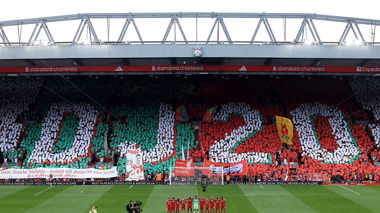 Diogo Jota Remembered at Anfield