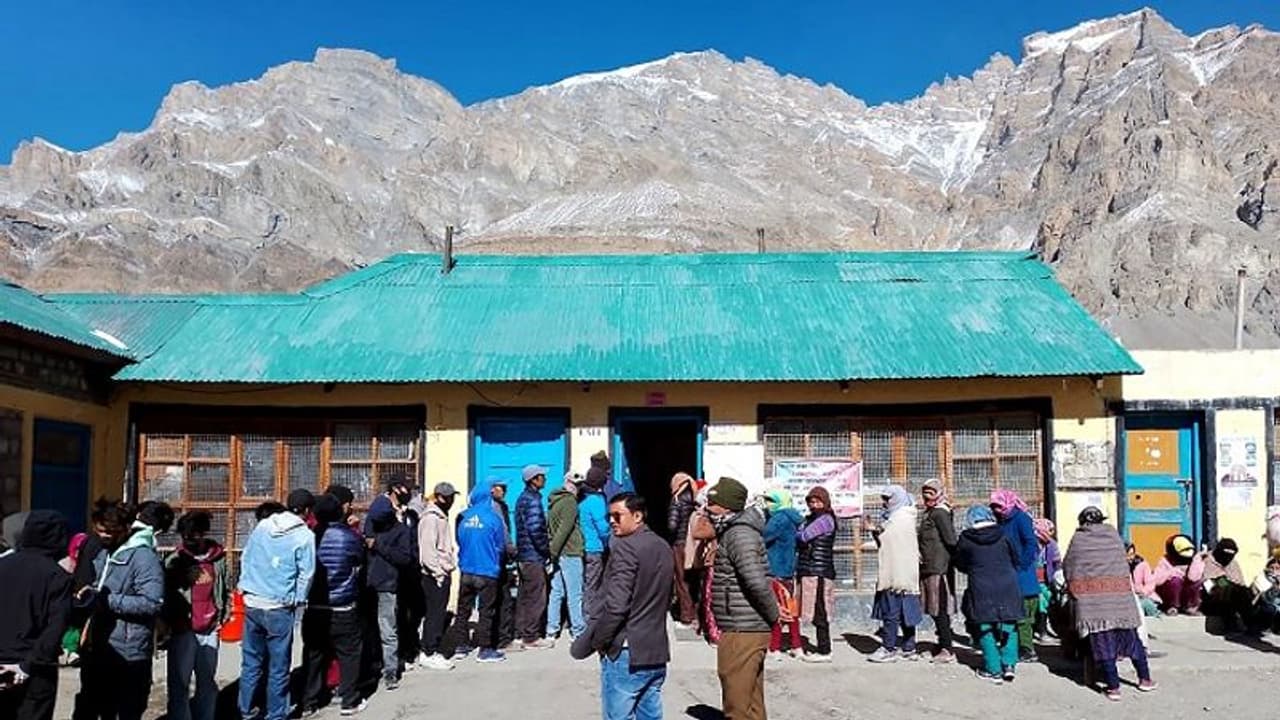 Himachal Pradesh voting Himachal Pradesh voting