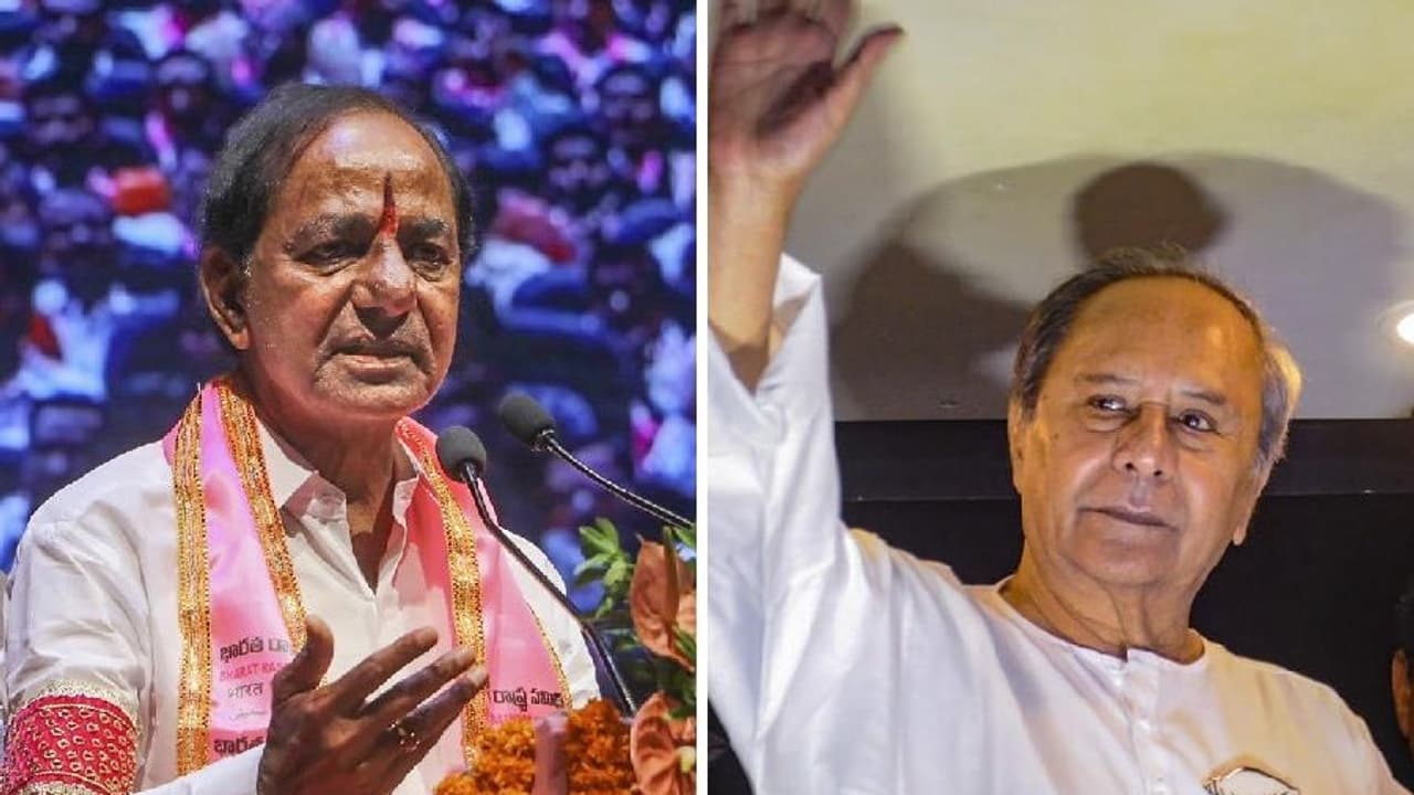 K Chandrashekar Rao Naveen Patnaik K Chandrashekar Rao Naveen Patnaik