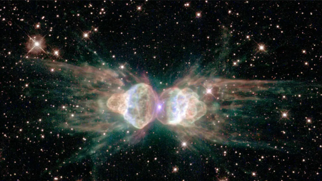 Hubble just exposed a rare and violent star collision 