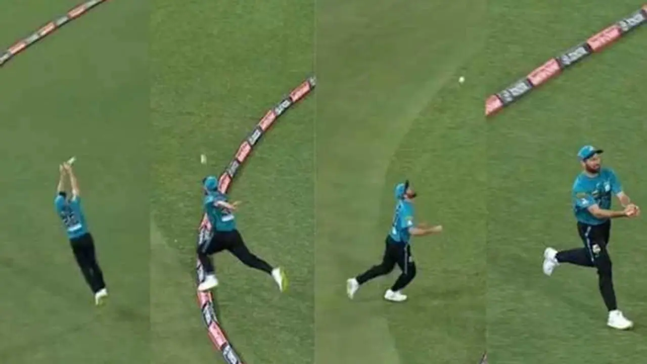 Michael Neser Bunny Hop Catch