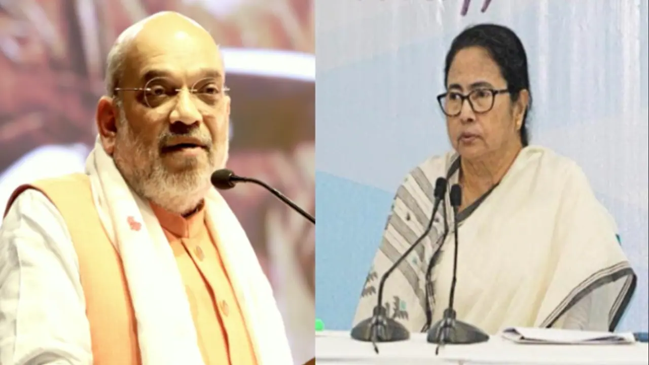 amit shah mamata banerjee amit shah mamata banerjee
