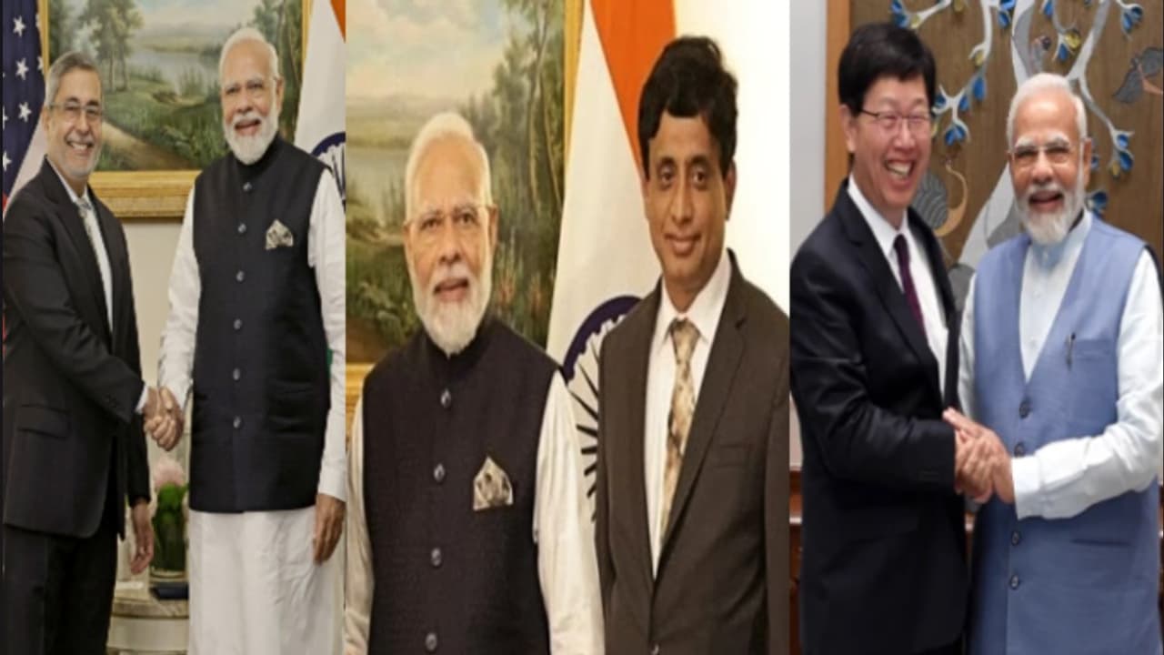 Prabhu Raja Sanjay Mehrotra and Young Liu praises PM Modi