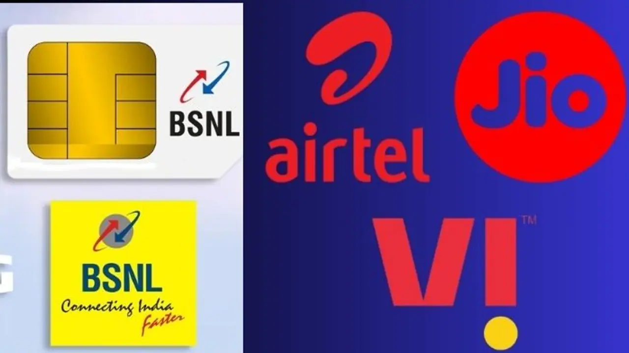 BSNL Airtel Vi Reliance Jio BSNL Airtel Vi Reliance Jio